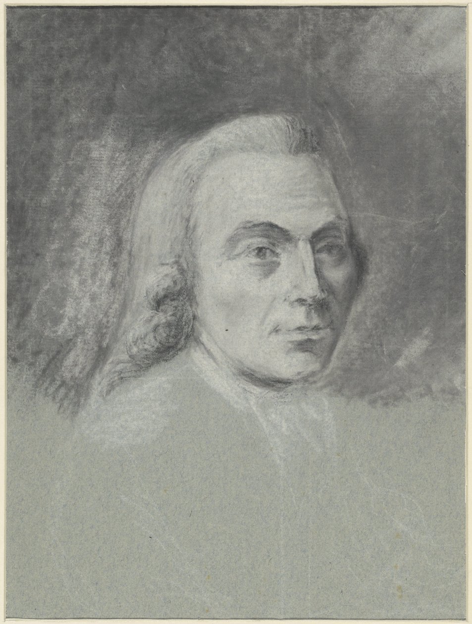 Autoportrait de Gerrit Zegelaar, avec perruque - Gerrit Zegelaar