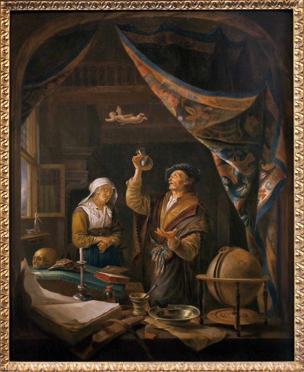 Le médecin en urine. D