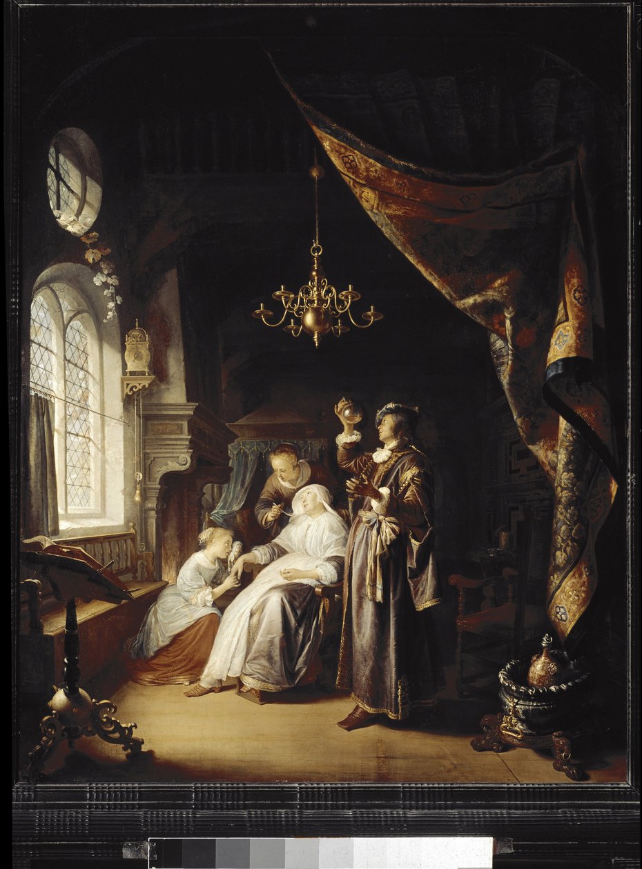 La femme hydropique - Gerrit Dou