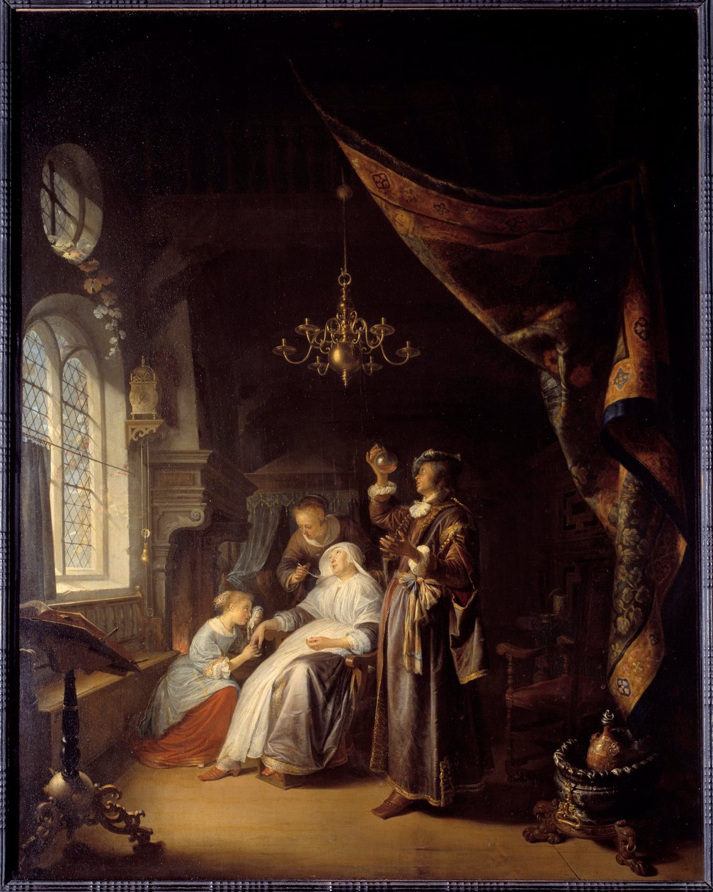 La femme hydropique - Gerrit Dou