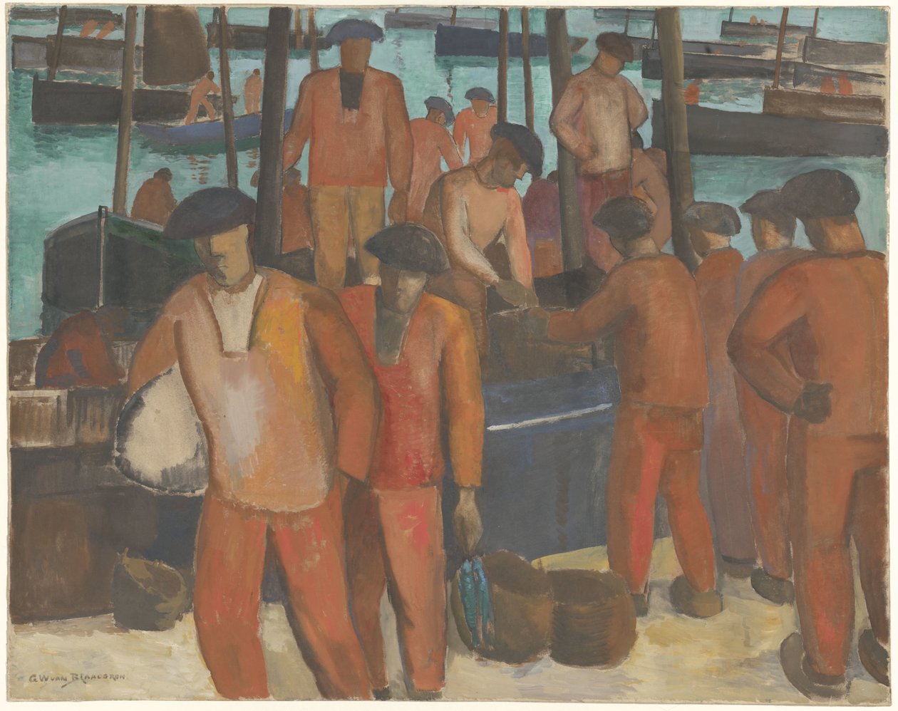 Port de Douarnenez - Gerrit van Blaaderen
