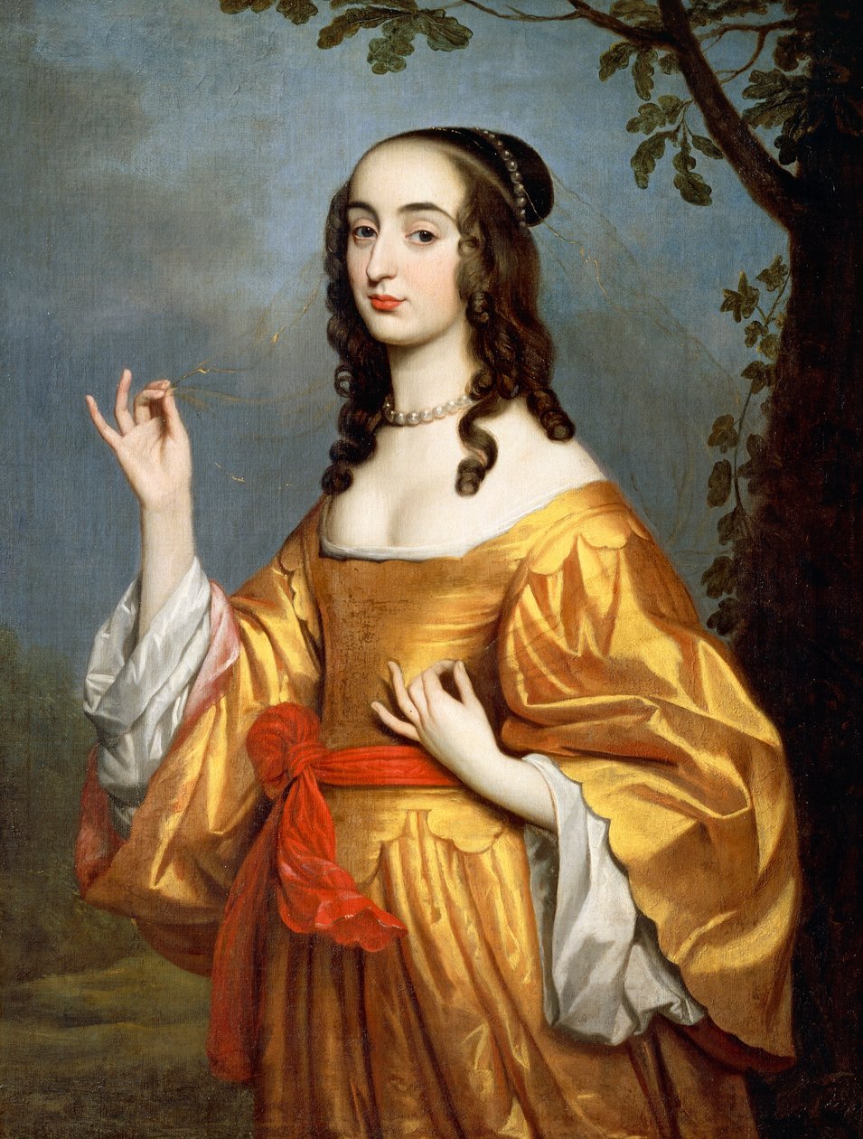Portrait de la comtesse Louise Henriette de Nassau - Gerrit van Honthorst