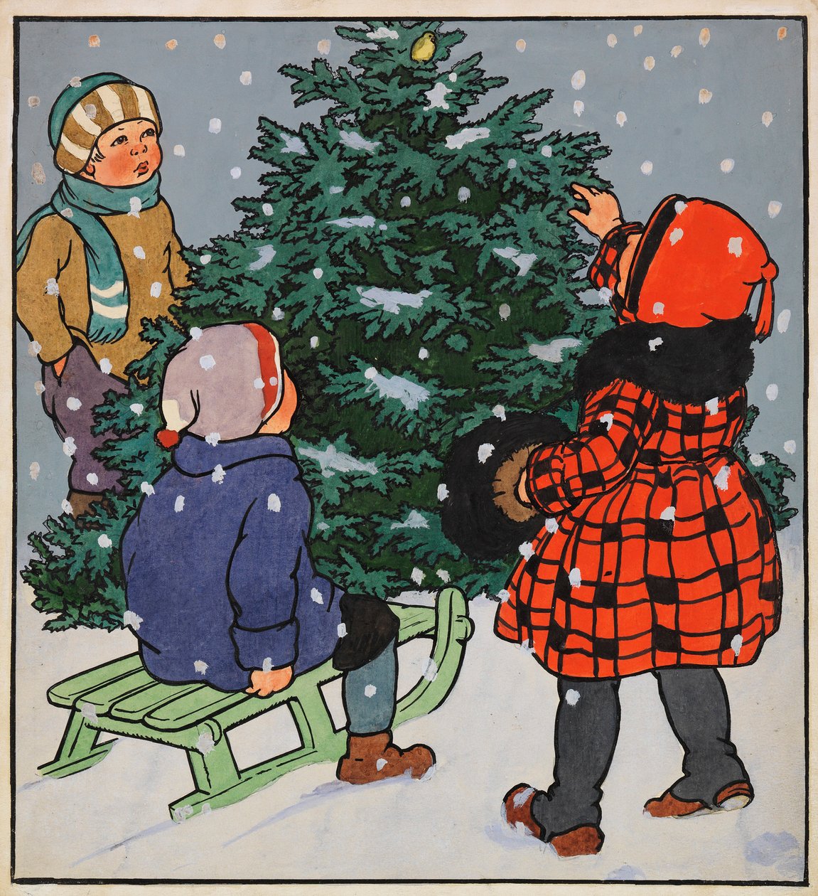 Illustration pour Mon cher petit livre, 1928 - Gertrud Caspari