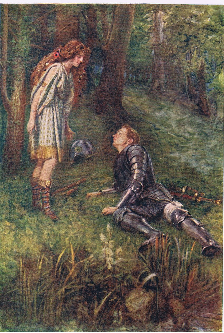 Belphoebe et Timius, Histoires de la Reine des Fées publiées par George Harrap and Company - Gertrude E. Demain (after) Hammond