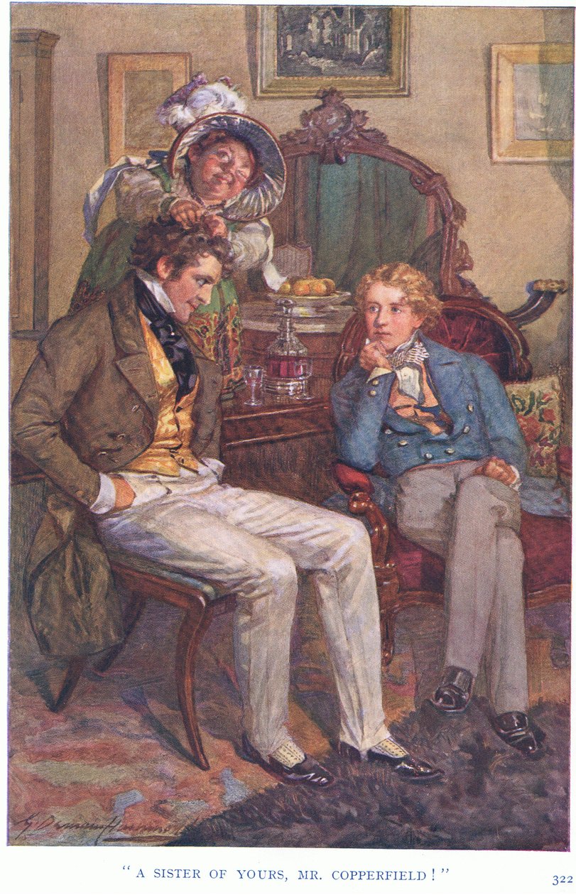 "Une sœur à vous, Monsieur Copperfield !" - Gertrude E. Demain Hammond