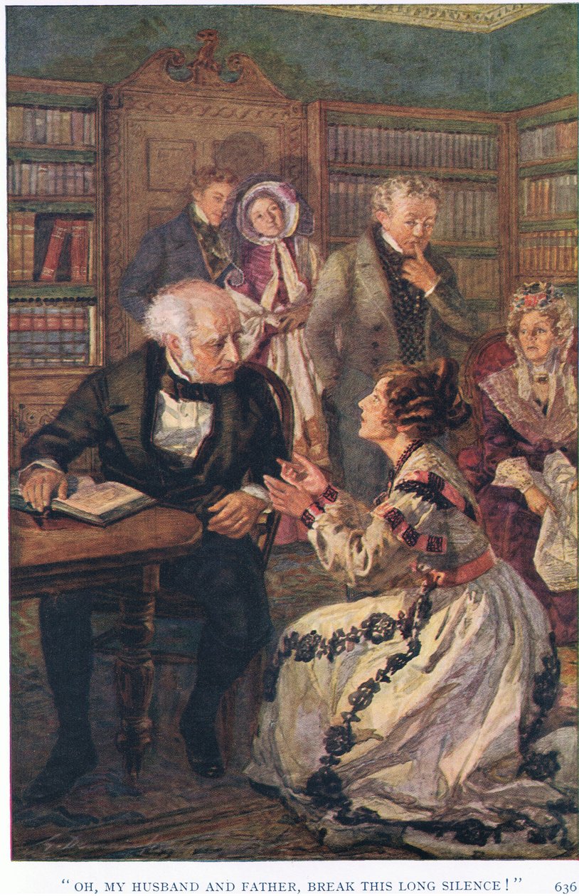 "Oh, mon mari et père, brisez ce long silence !" - Gertrude E. Demain Hammond