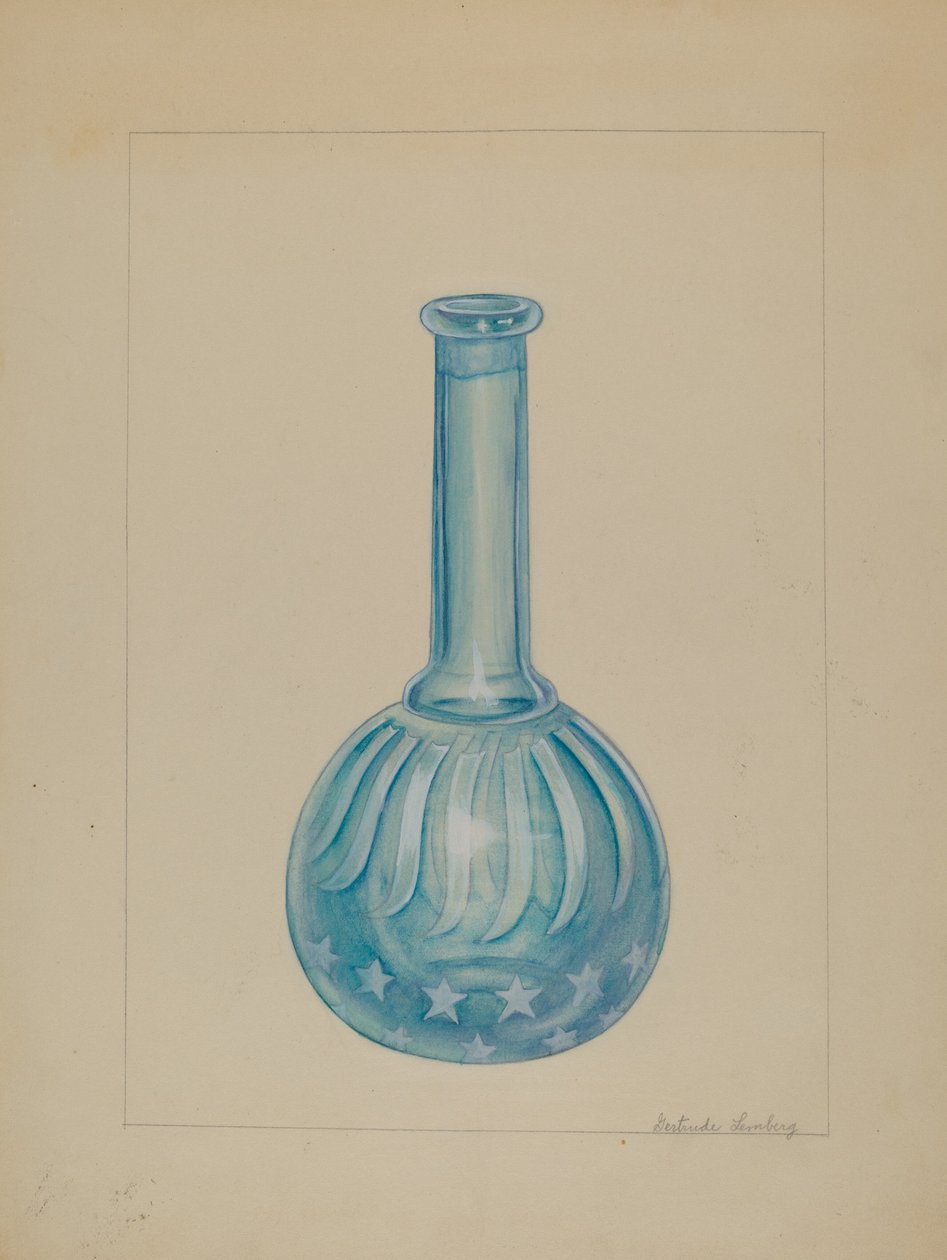 Bouteille de salon de coiffure - Gertrude Lemberg