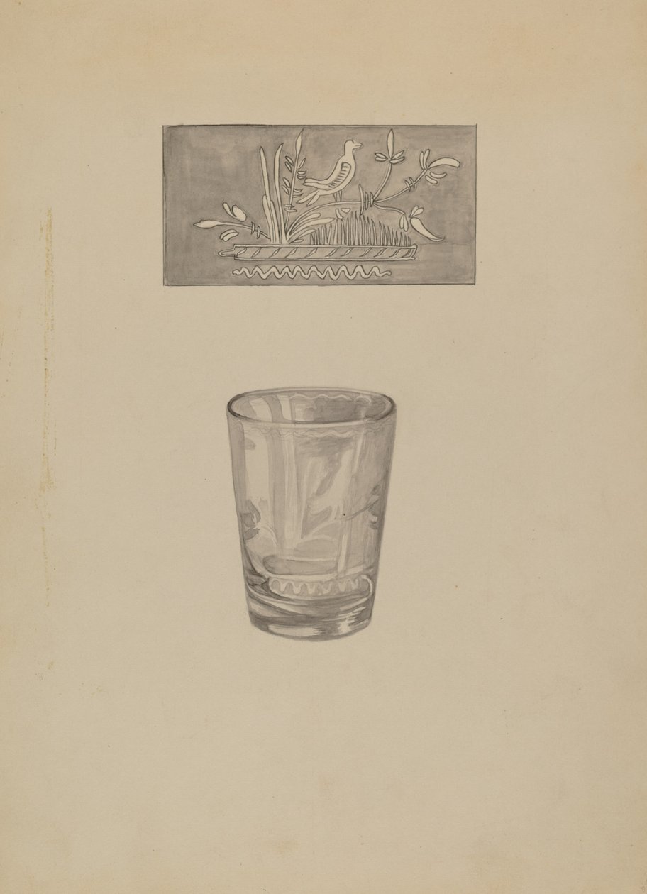 Verre à whisky, 1935-1942 - Gertrude Lemberg