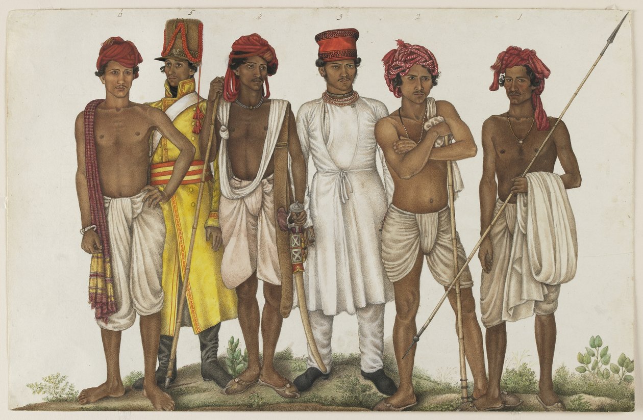 Six recrues, folio de l