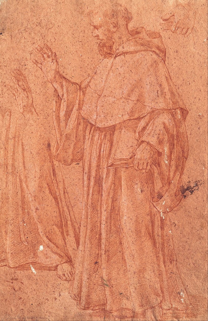 Étude de Saint Augustin - Giacinto Gimignani
