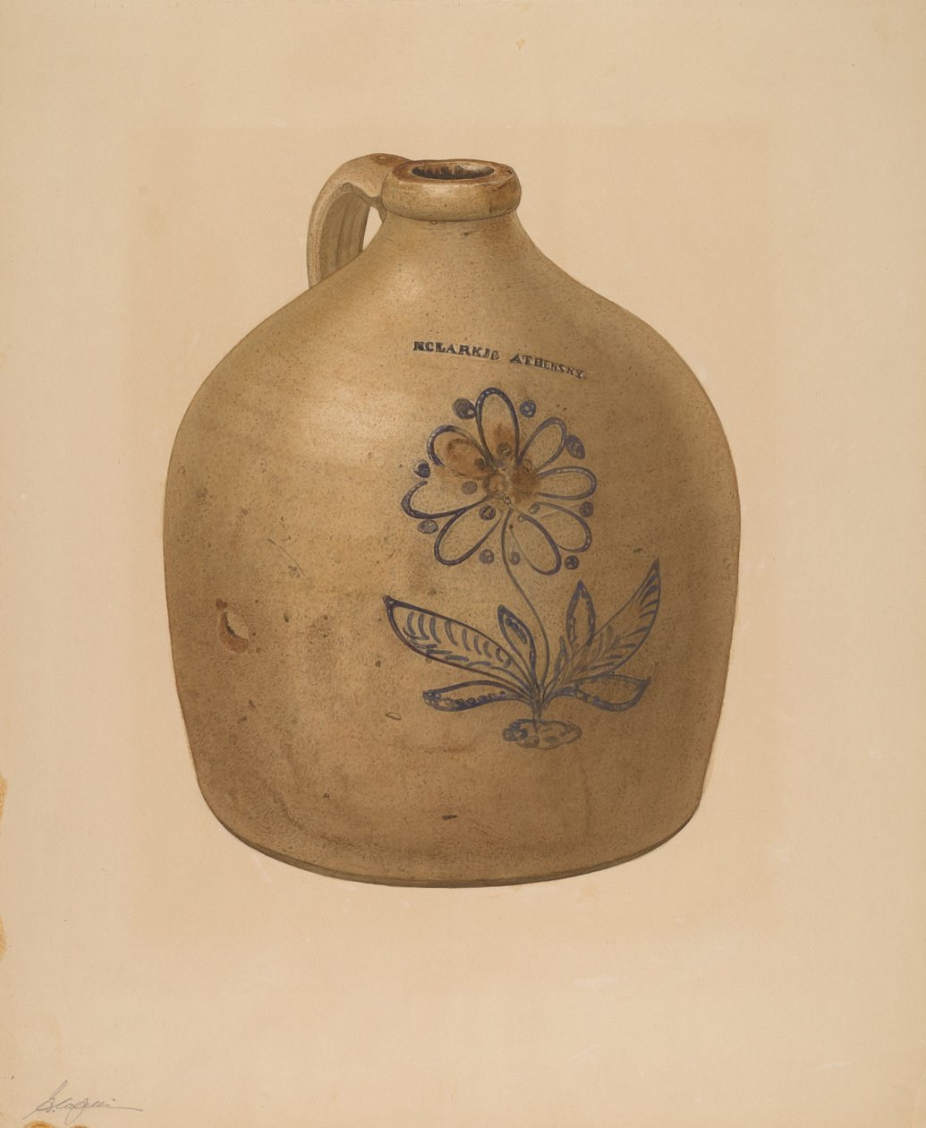 Cruche, vers 1941 - Giacinto Capelli