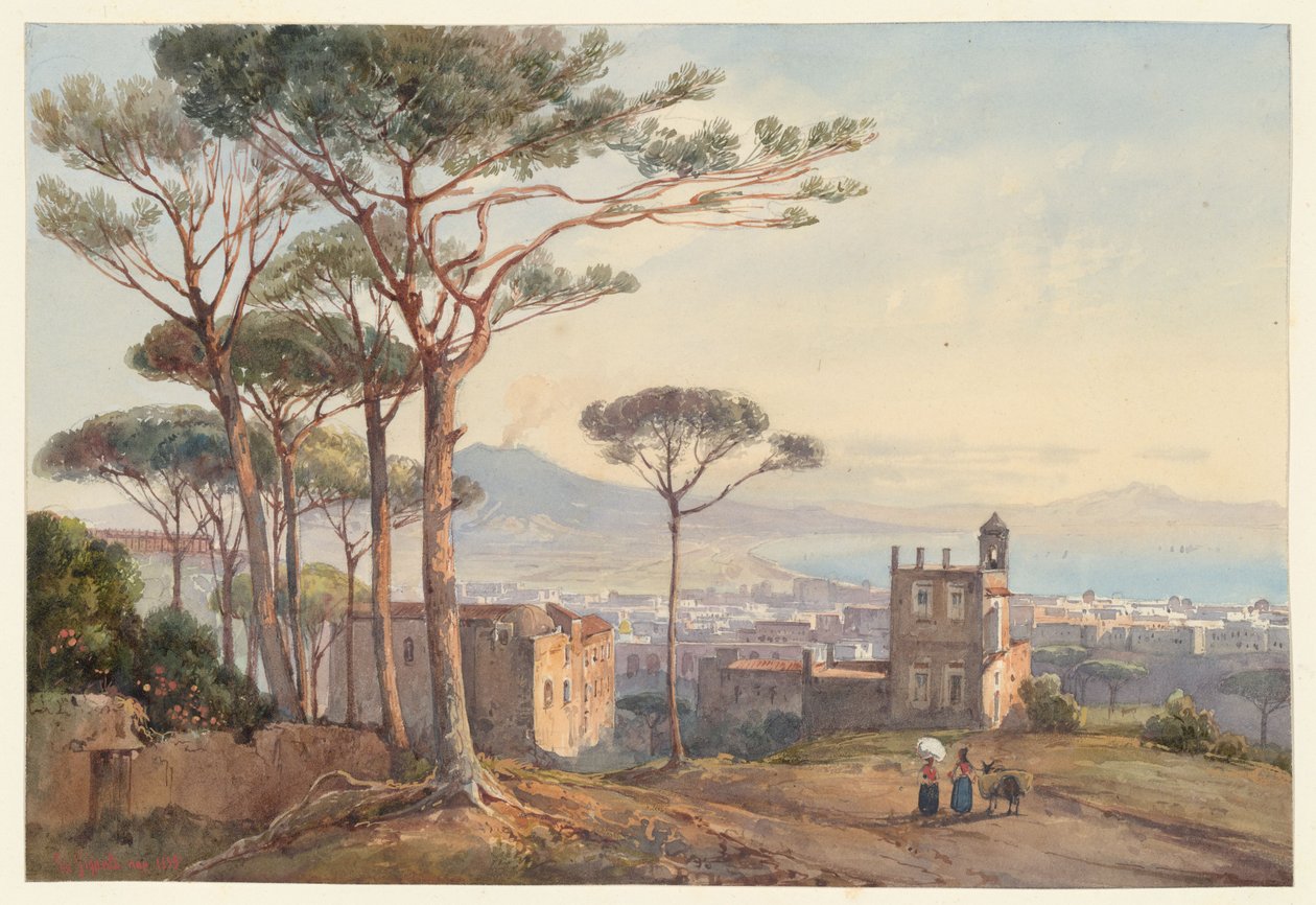 Naples vue depuis la Conocchia, l