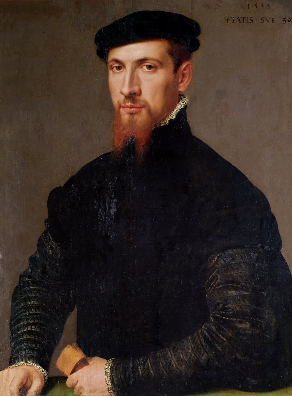 Portrait de Simon Renard (vers 1513-73) 1553 - Giacomo Antonio Moro