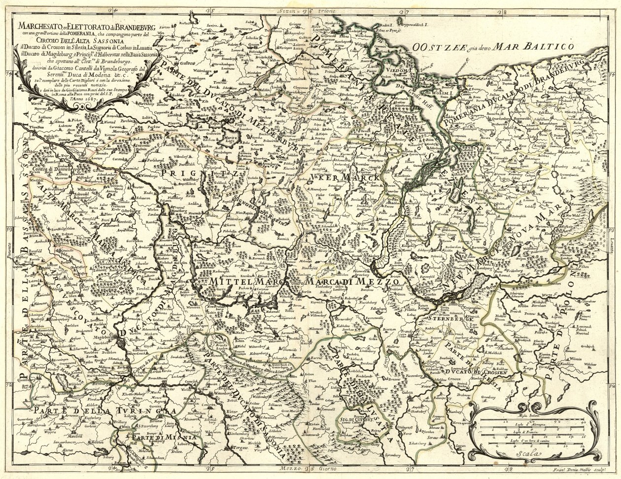Marchesato et Elettorato di Brandebourg - Giacomo Cantelli