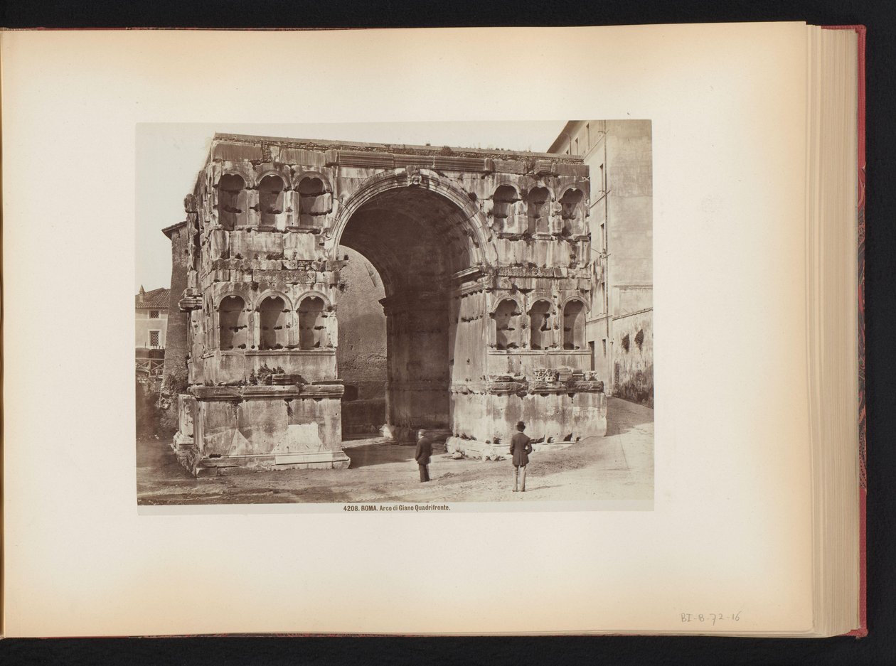 Arc de Janus à Rome, Italie - Giacomo Brogi
