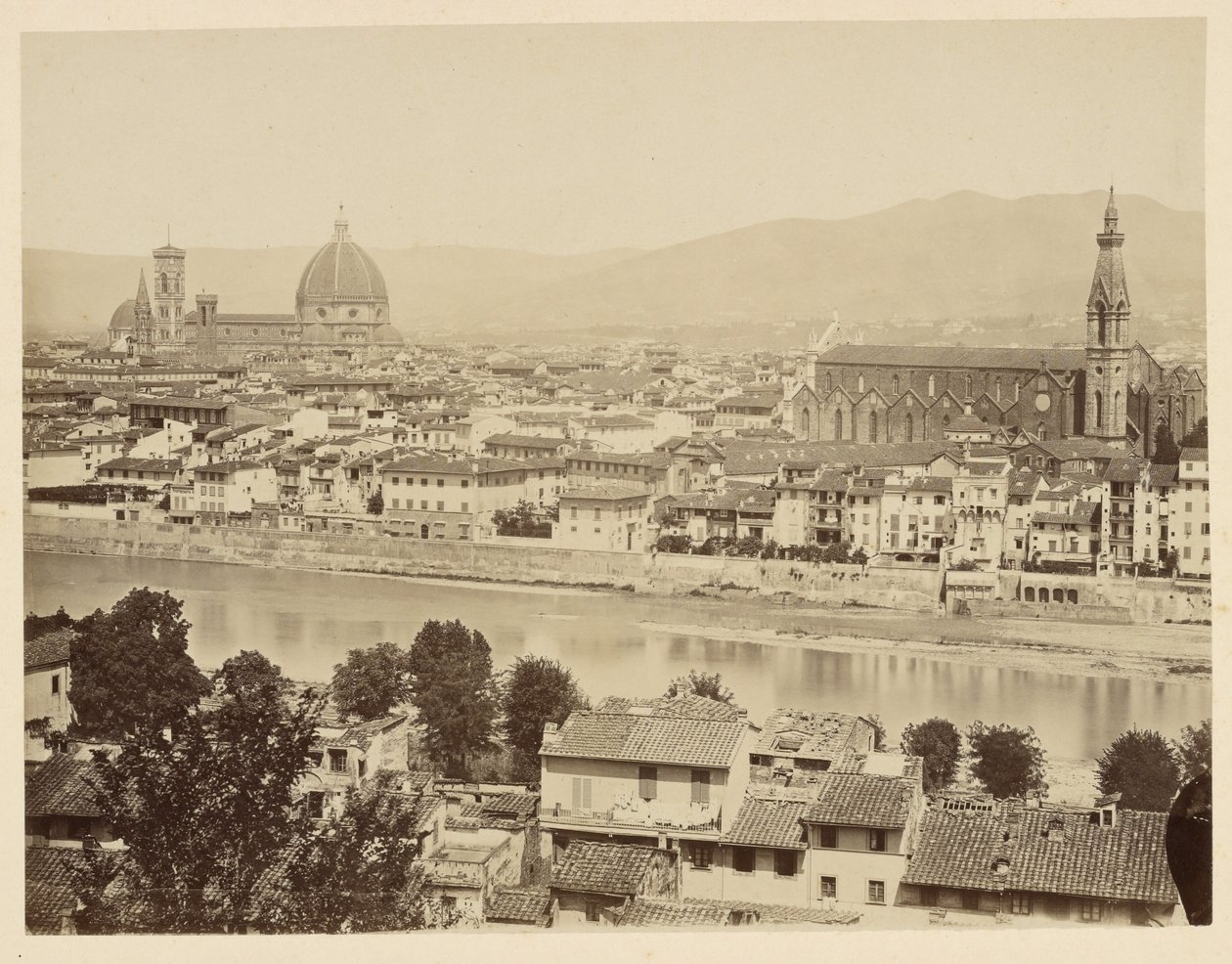 Florence. Panorama - Giacomo Brogi