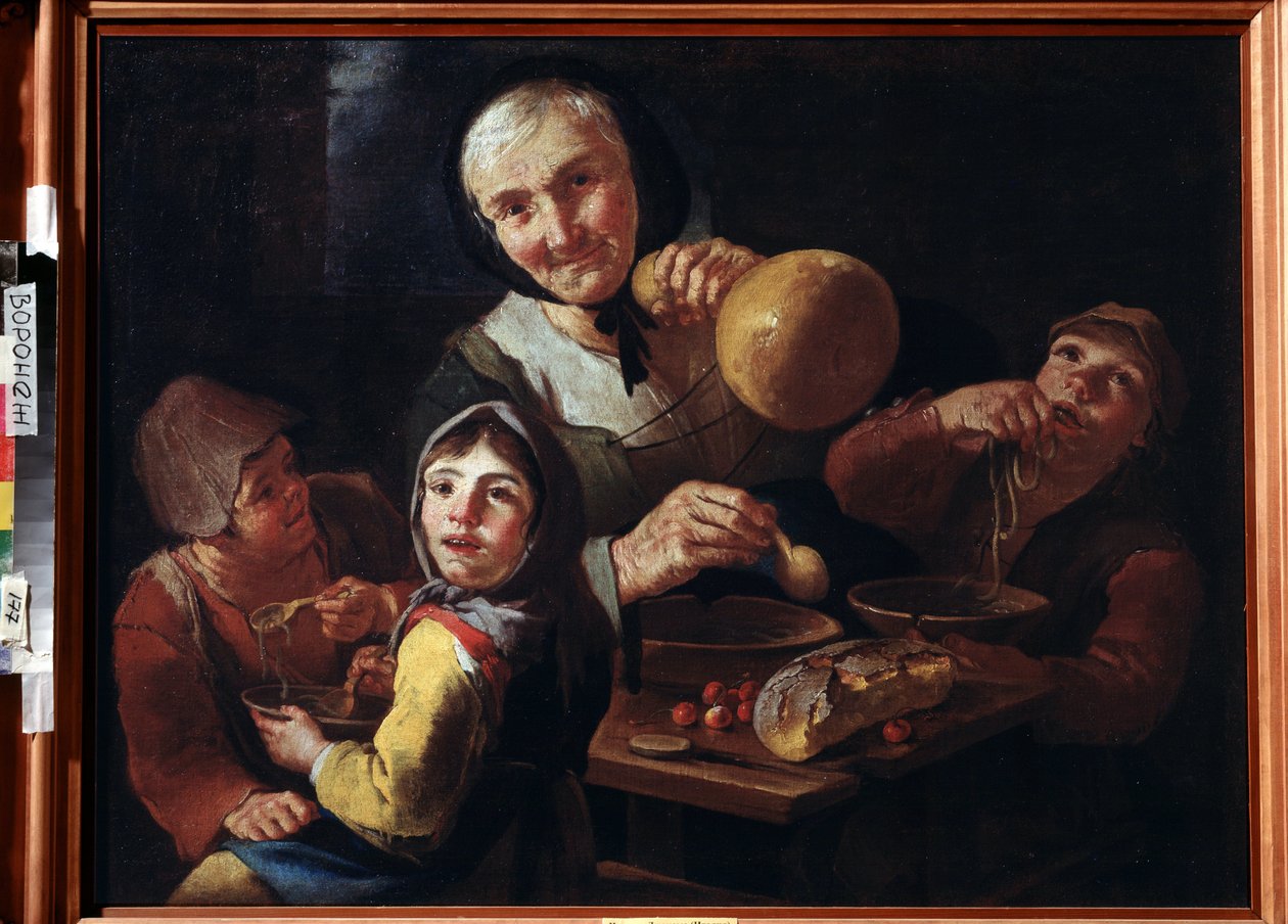 Le déjeuner des paysans - Giacomo Francesco Cipper