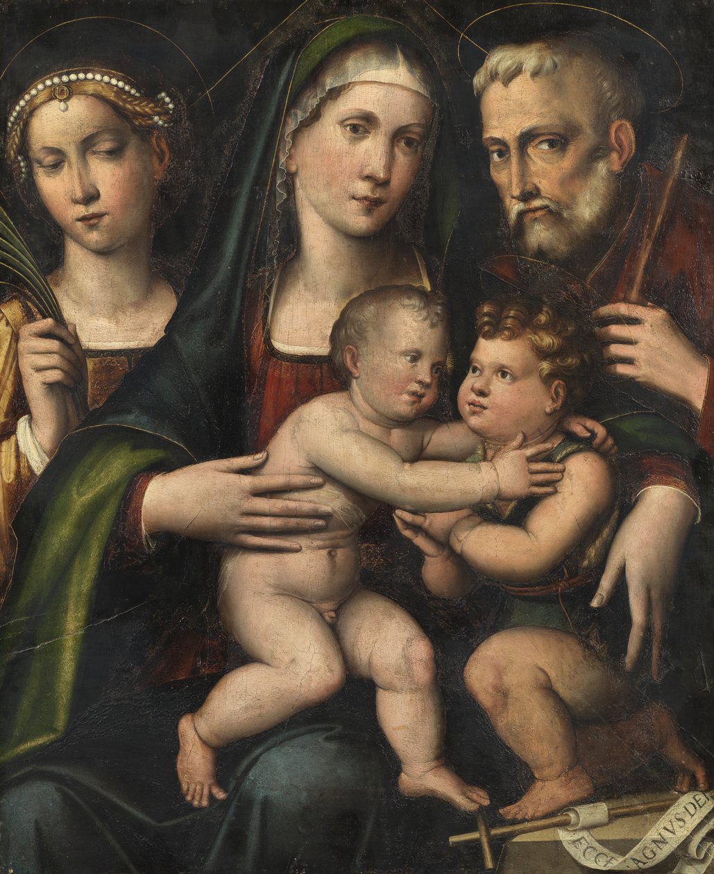 Sainte Famille avec l
