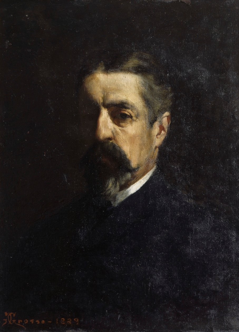 Portrait du comte Marcello Panissera di Veglio (1830-1886) - Giacomo Grosso