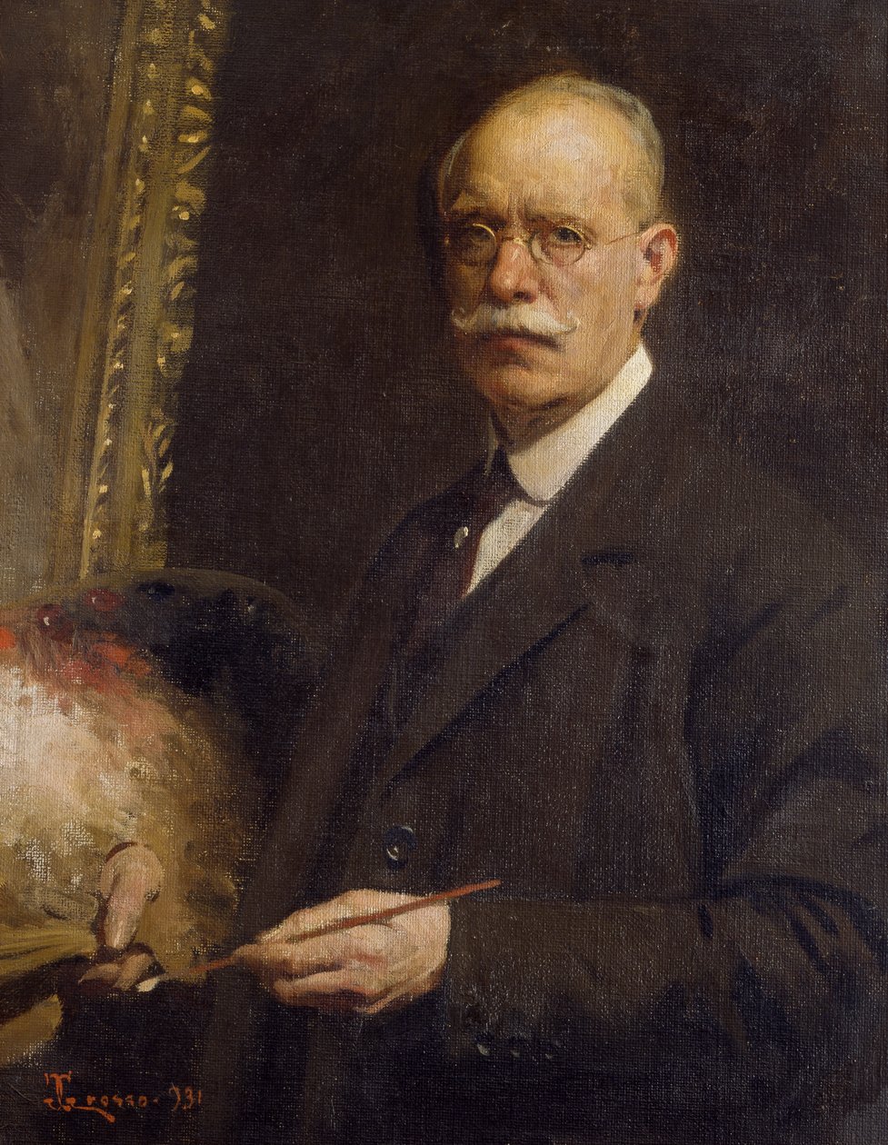 Autoportrait, par Giacomo Grosso - Giacomo Grosso