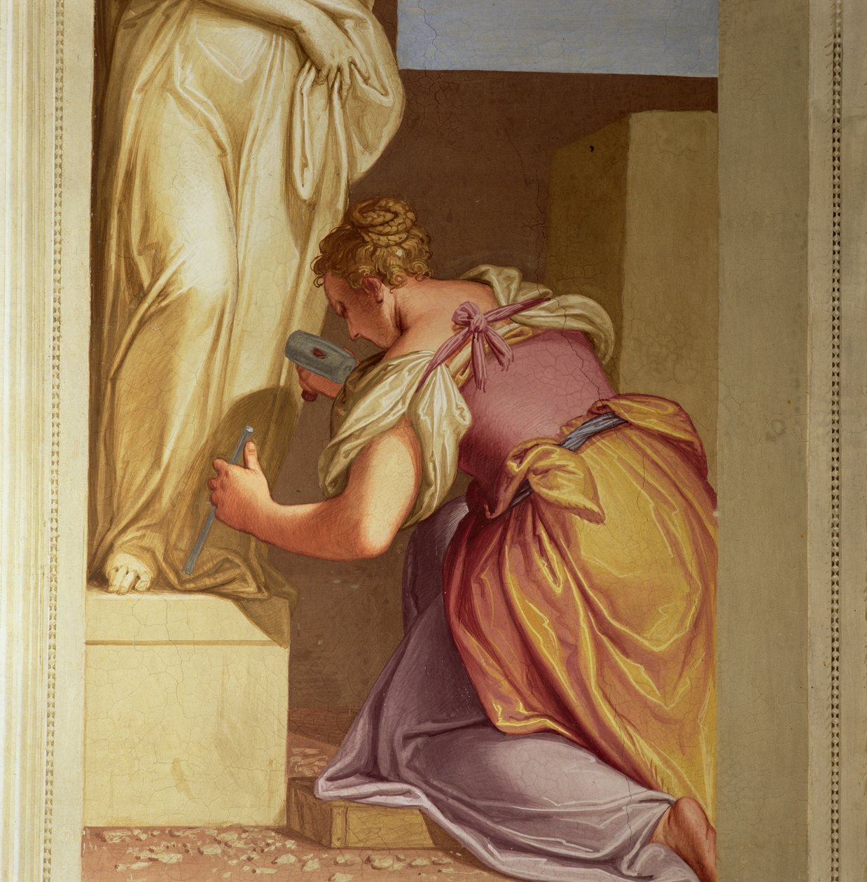 La sculpture - Giambattista 1526 78 Zelotti