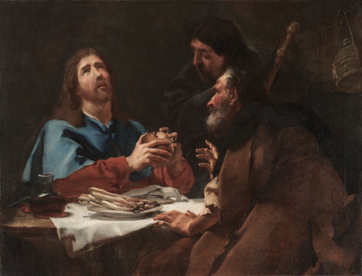 La Cène à Emmaüs, vers 1720 (huile sur toile) - Giambattista Piazzetta