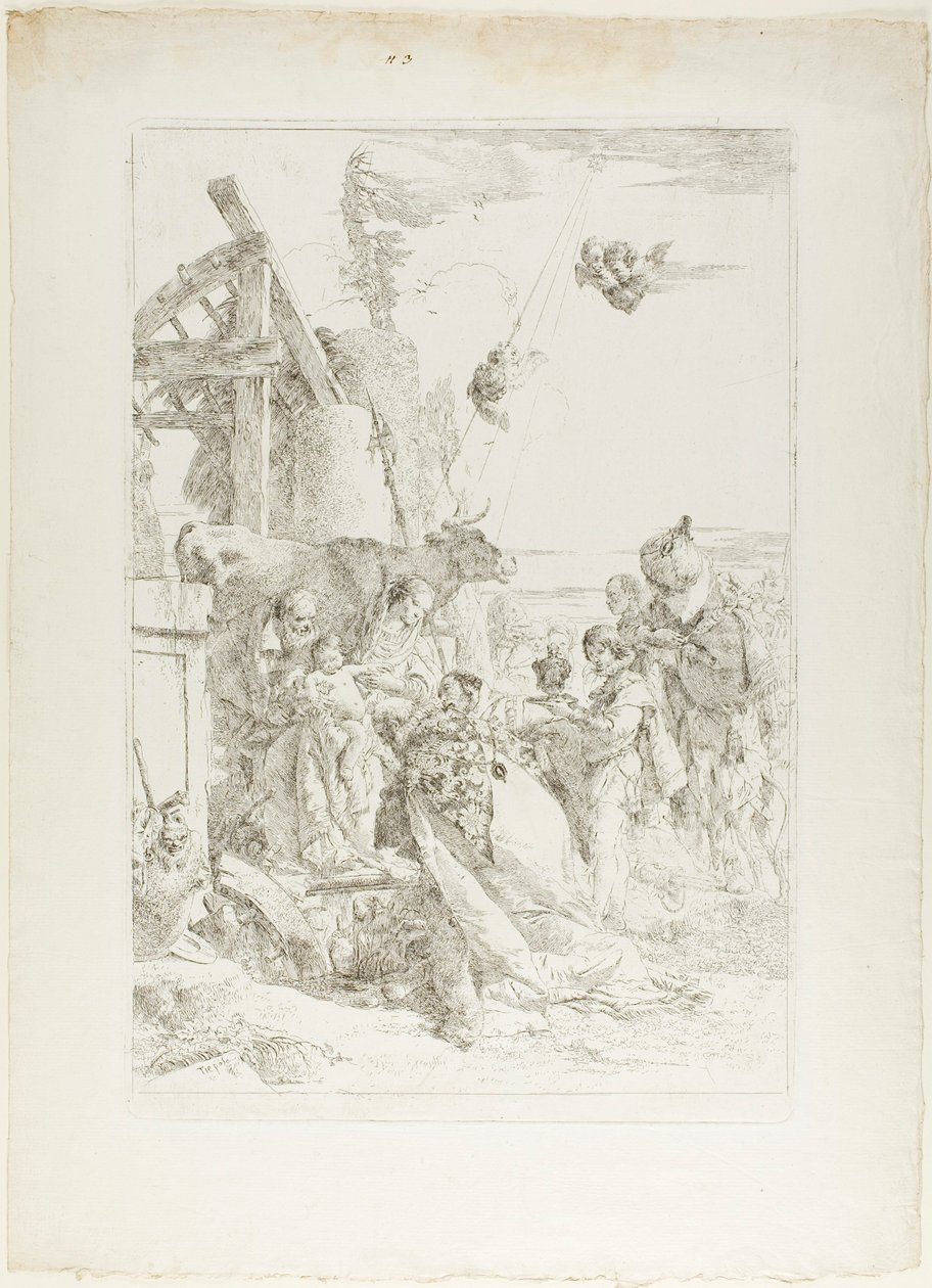 Adoration des mages - Giambattista Tiepolo