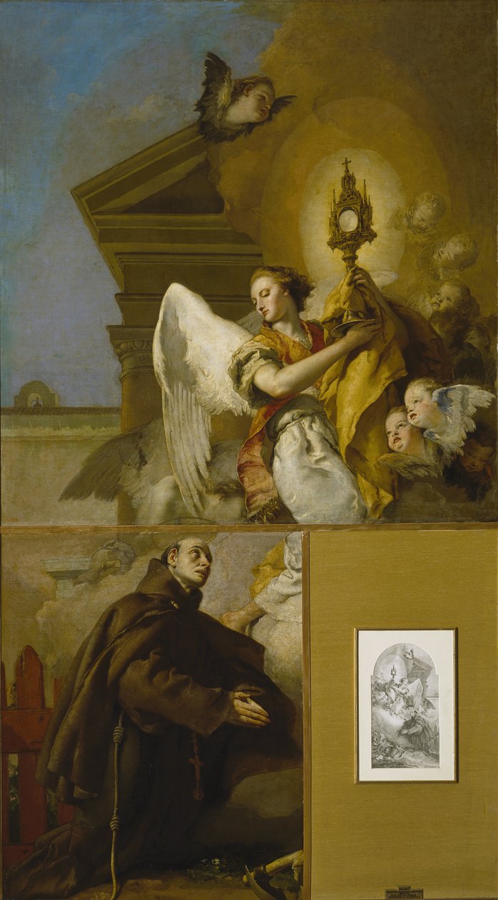 La Vision de Saint Pascal Baylon, 1767-1769 - Giambattista Tiepolo