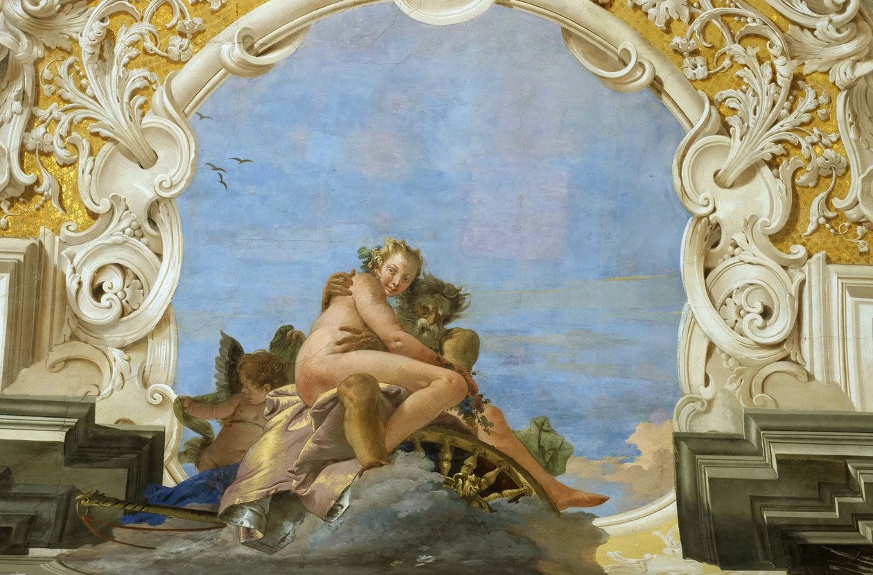Le Temps enlève la Beauté Pluton enlevant Perséphone, ca 1746 - Giambattista Tiepolo