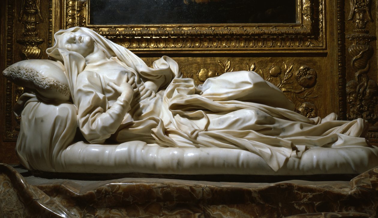 Bienheureuse Ludovica Albertoni, 1674 - Gian Lorenzo Bernini