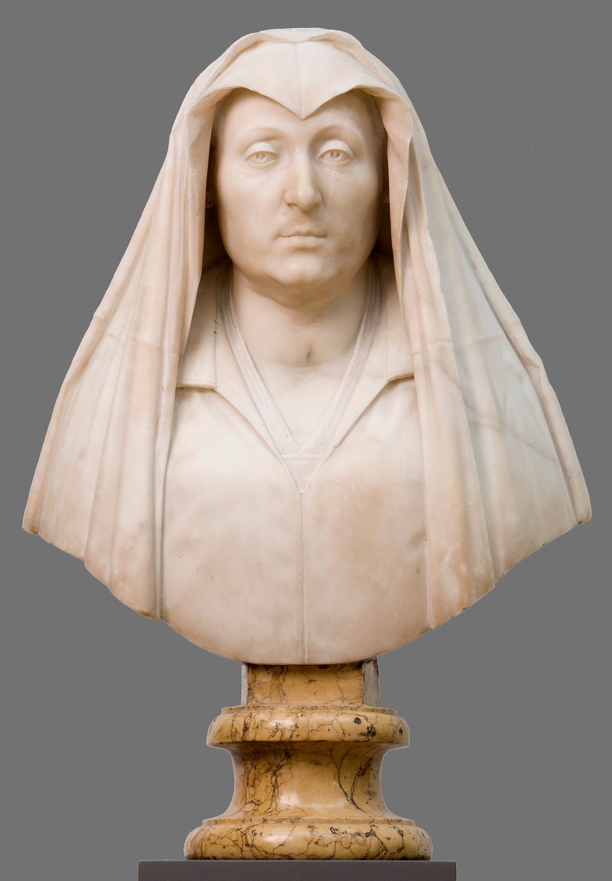 Buste de Camilla Barbadori. Mère du pape Urbain VIII Barberini - Gian Lorenzo Bernini