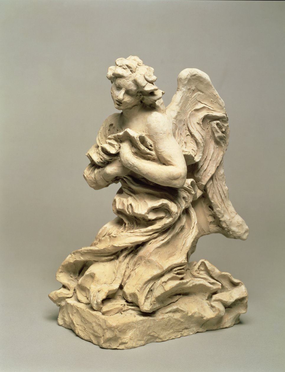 Ange agenouillé, c.1674-75 - Gian Lorenzo Bernini
