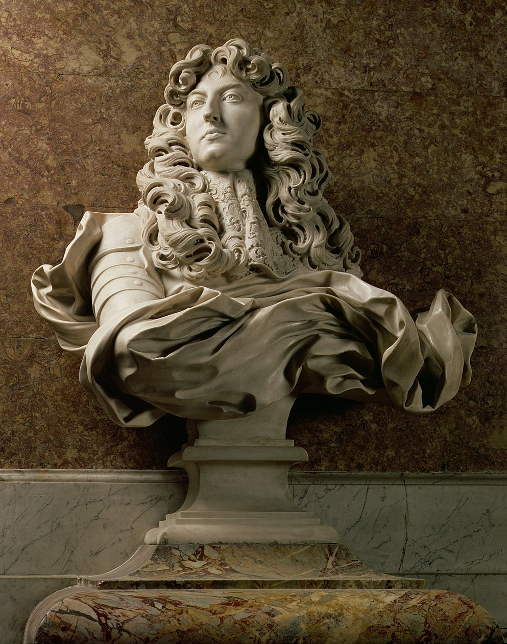 Buste portrait de Louis XIV (1638-1715), 1665 - Gian Lorenzo Bernini