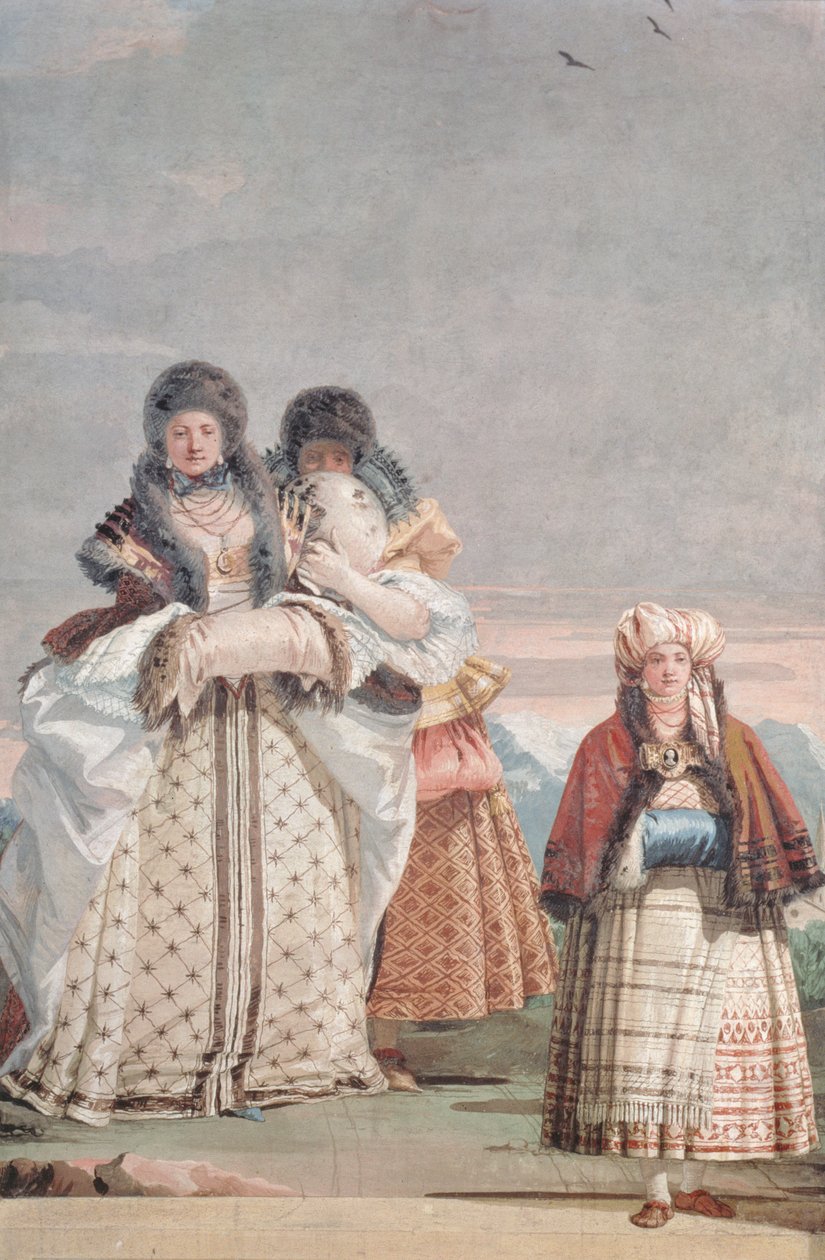 Une promenade hivernale, de la 