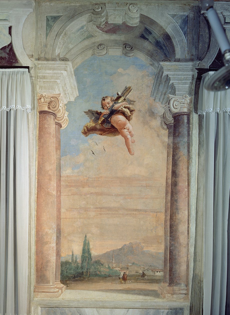 Paysage avec Cupidon, de la 