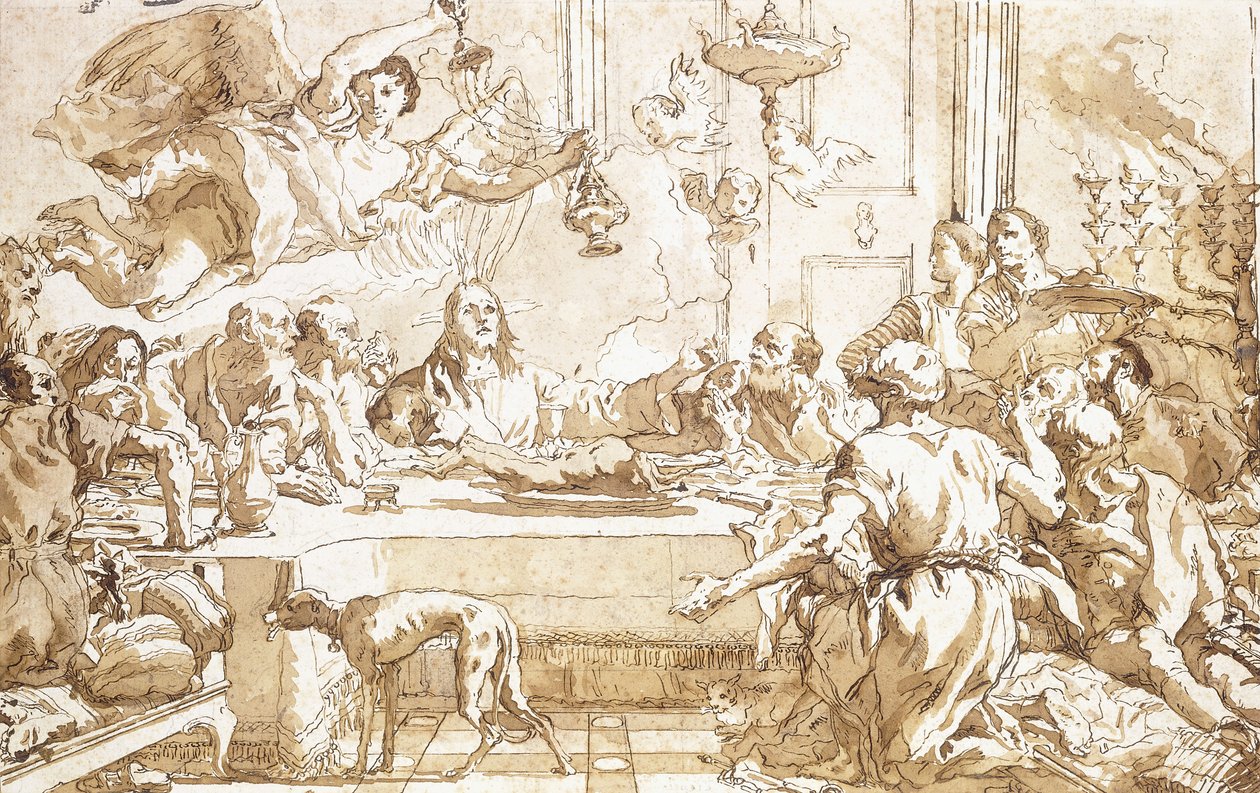 La Cène - Giovanni Domenico Tiepolo