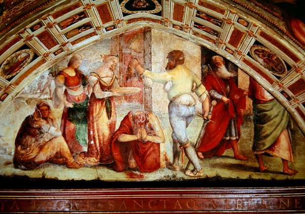 La Décapitation de Saint Jean-Baptiste, 1519 - Giannicola di Paolo