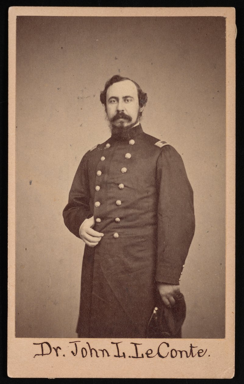 Portrait du Dr John Lawrence LeConte 1825-1883, entre 1862 et 1864 - Gihon and Rixon