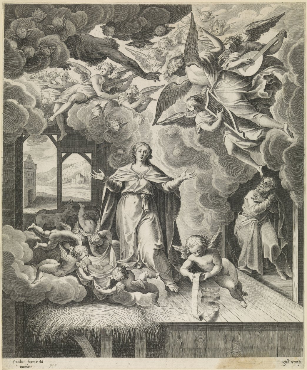 Naissance du Christ - Gijsbert Van Veen