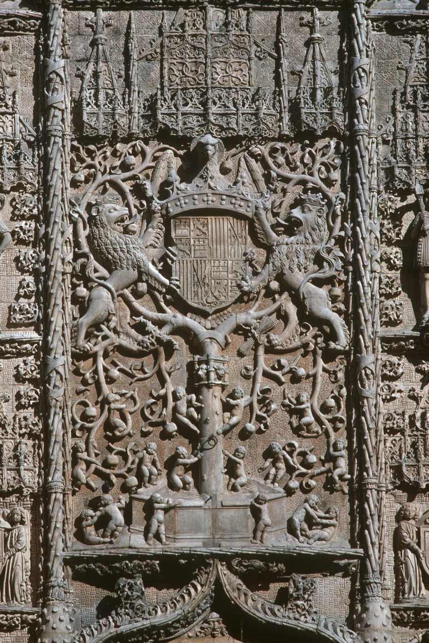 Détail de la façade d