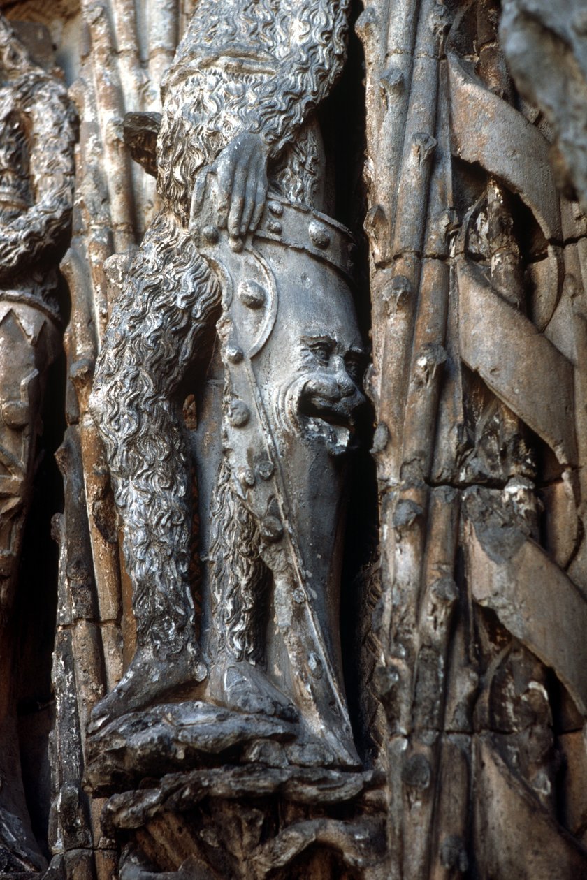 Détail de la façade d
