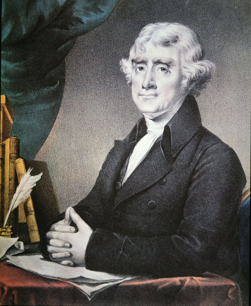 Thomas Jefferson (1743-1826) - Gilbert (after) Stuart