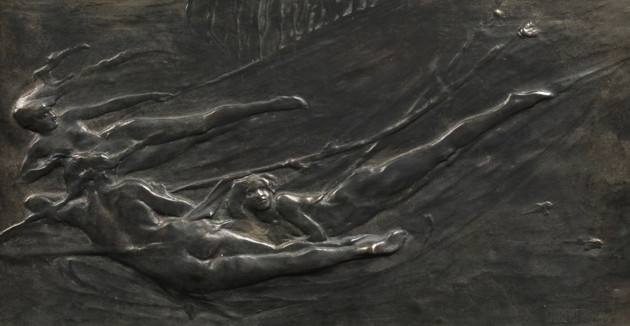 The Derelict, première fonte en 1900 (bronze) - Gilbert Bayes