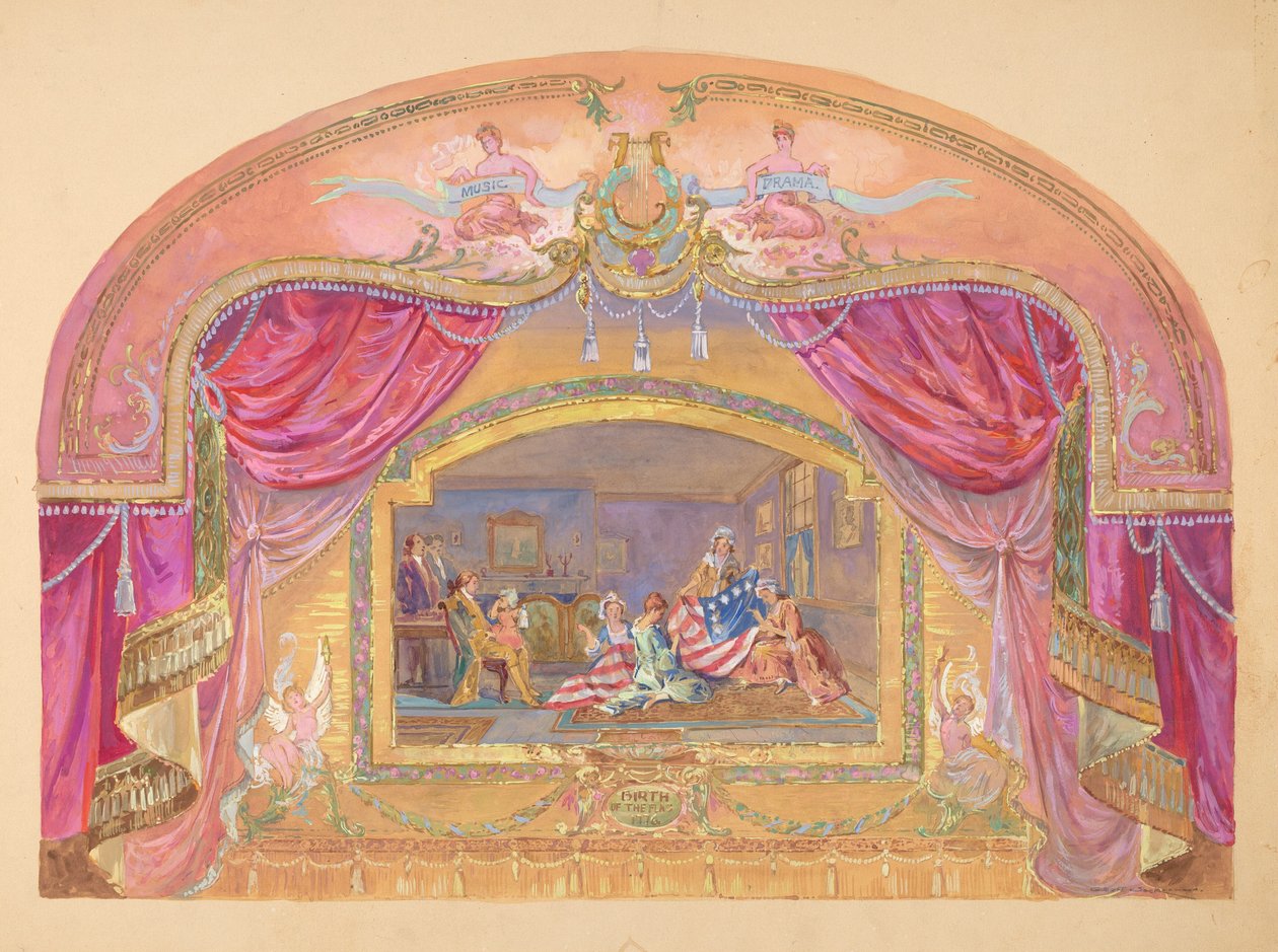 Peinture théâtrale, 1935-1942 - Gilbert Sackerman
