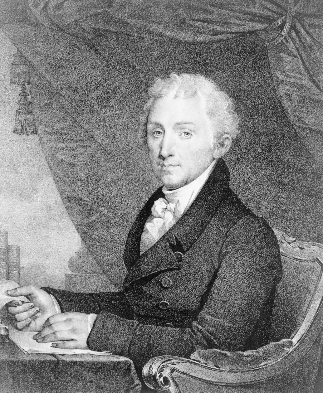 James Monroe, cinquième président des États-Unis - Gilbert Stuart