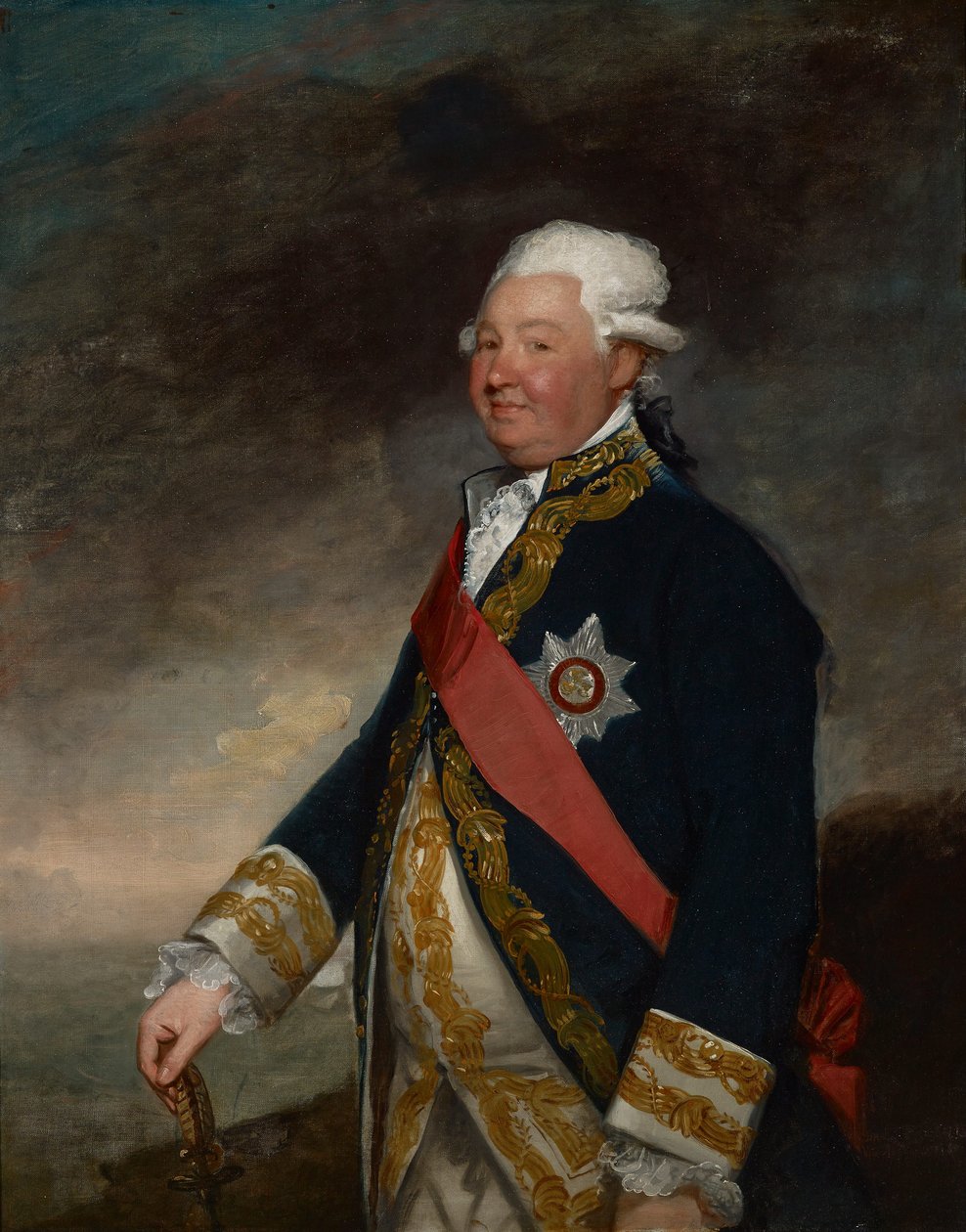 Vice-amiral Edward Hughes - Gilbert Stuart