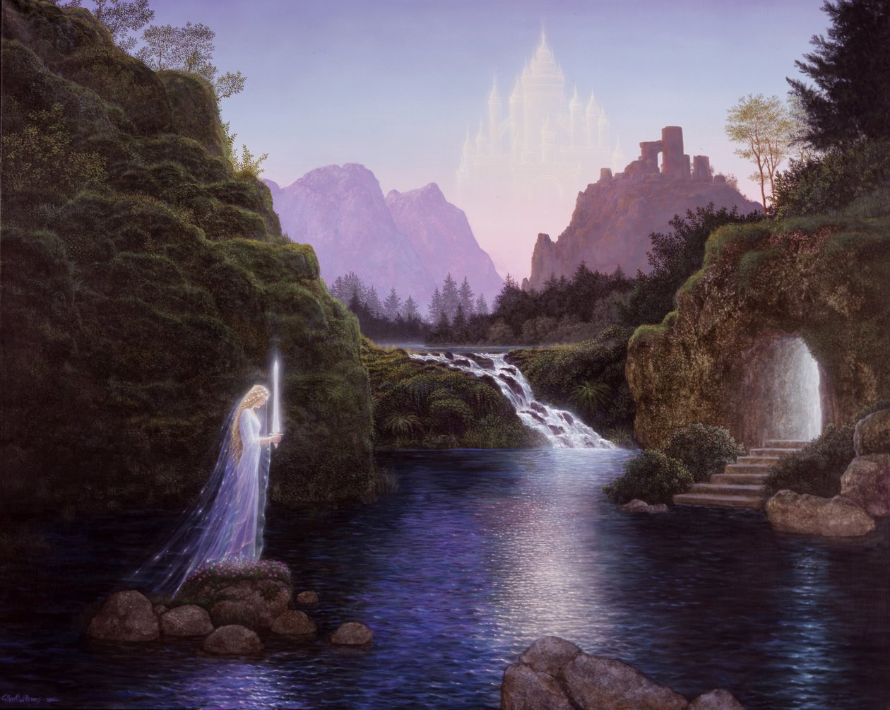 Camelot, 2006 (acrylique sur panneau) - Gilbert Williams