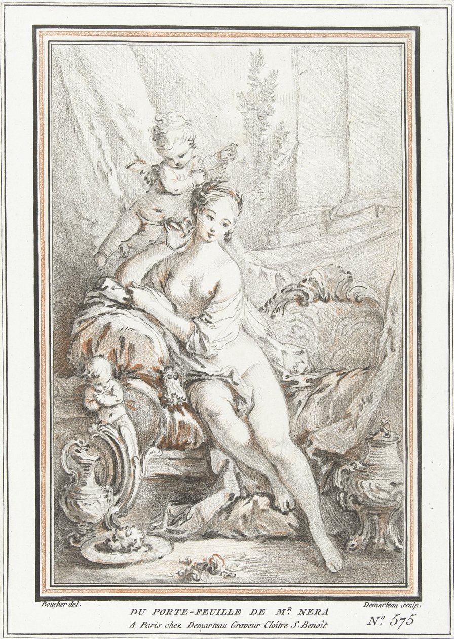 Vénus et Amour - Gilles Demarteau