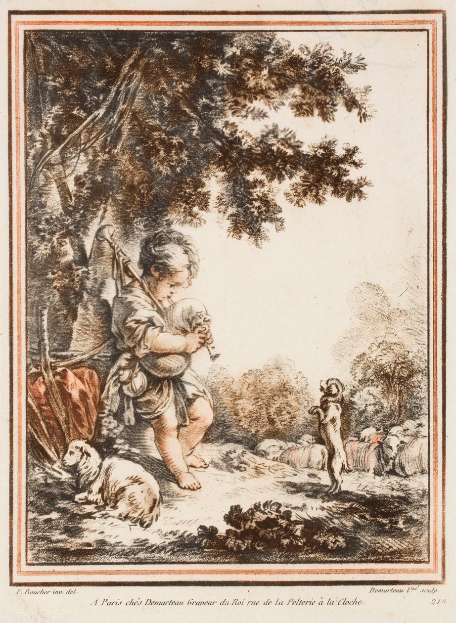 Paysage pastoral - Gilles Demarteau