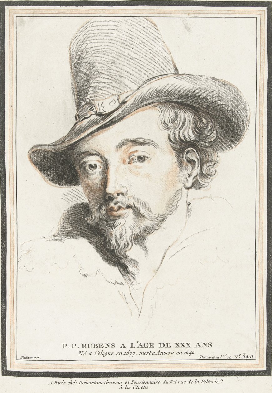 Portrait de Pierre Paul Rubens à l